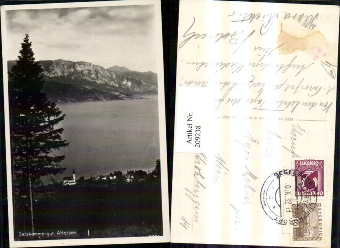209238,Salzkammergut Attersee See