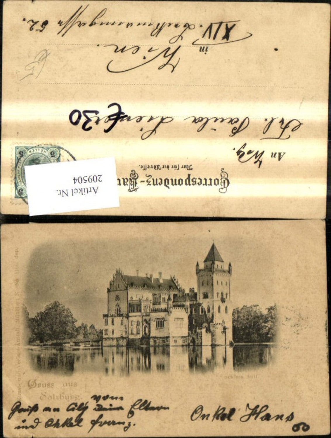 209504,Salzburg Schloss Anif