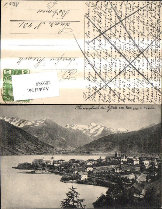 209589,Zell a. See geg. d. Tauern