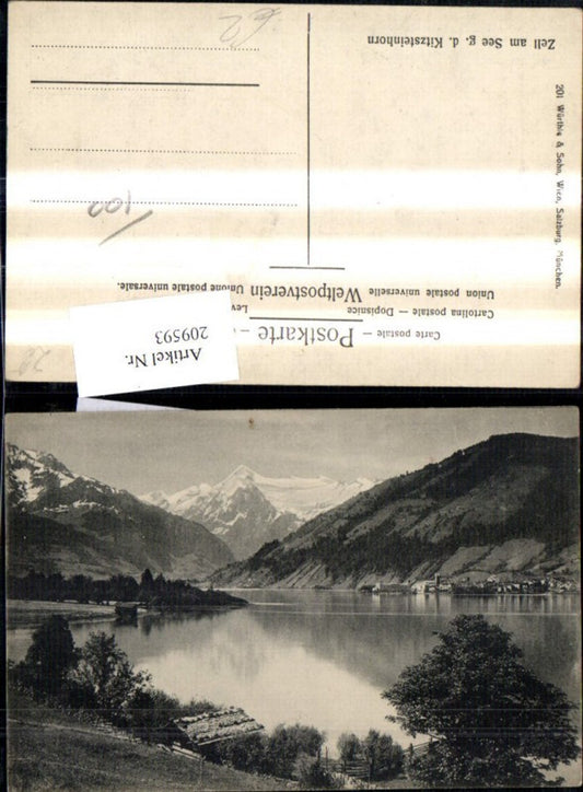 209593,Zell a. See geg. d. Kitzsteinhorn