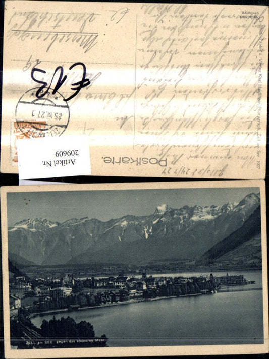 209609,Zell a. See geg. d. steinerne Meer