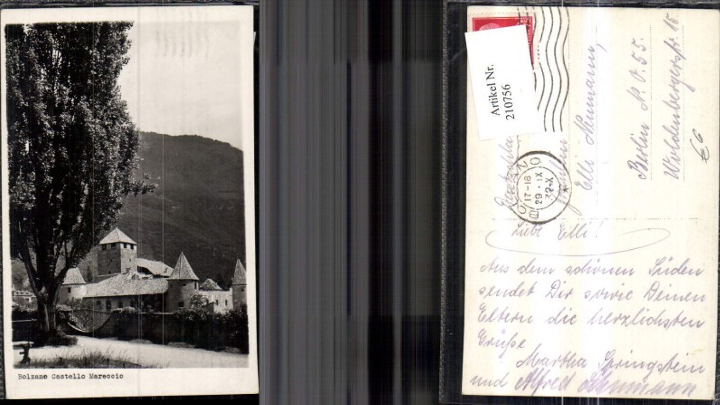 210756,Trentino Bolzano Castello Mareccio Burg Bozen