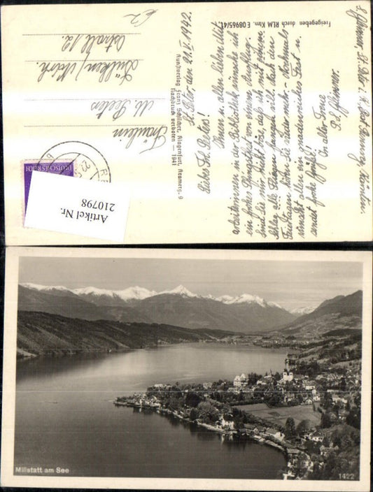 210798,Millstatt a. See Totale