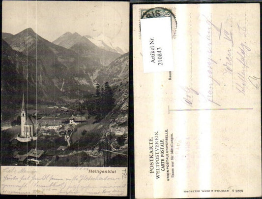 210843,Heiligenblut m. Großglockner Hochalpenstrasse