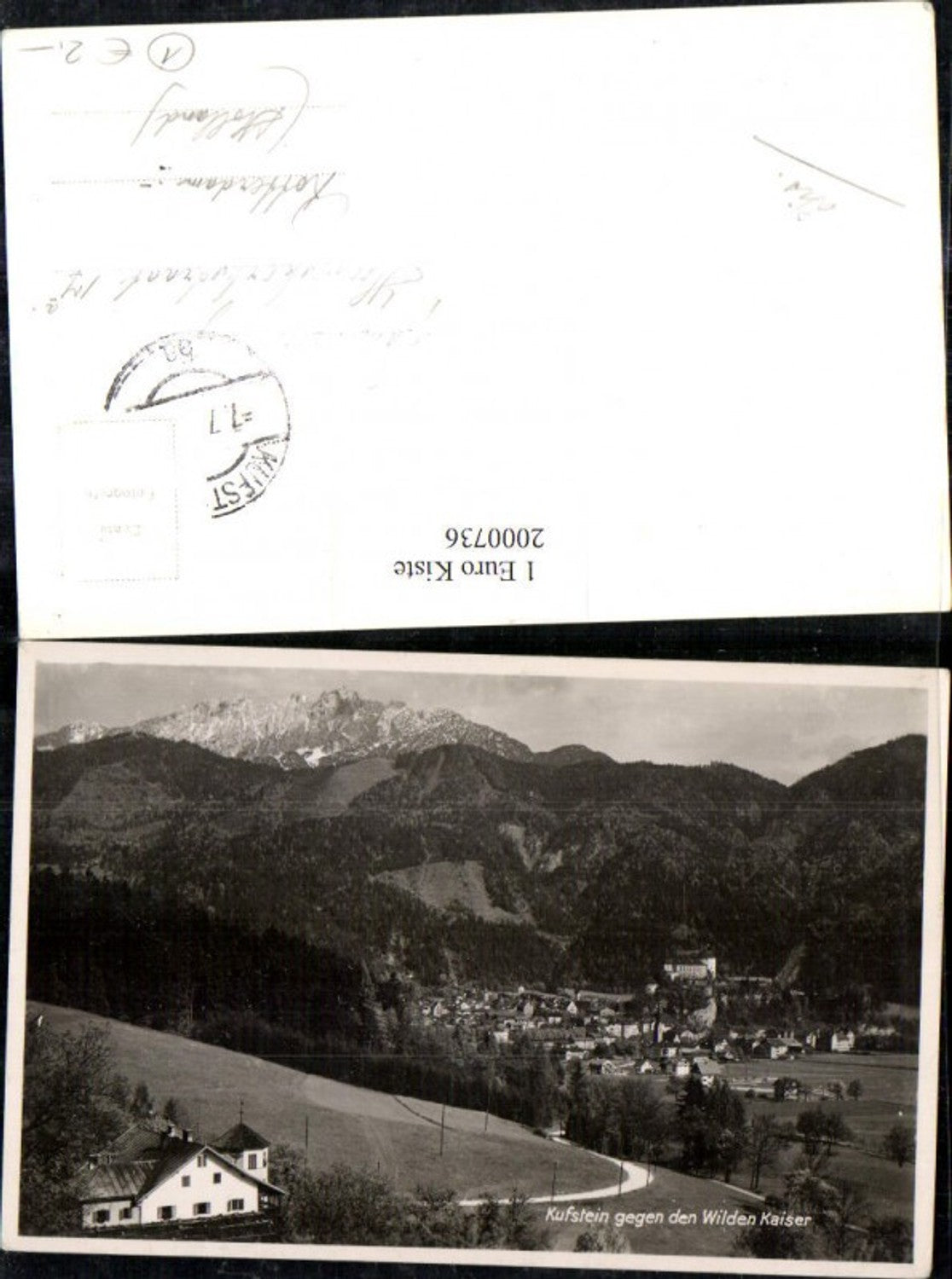 2000736,Kufstein Teilansicht geg. d. Wilden Kaiser