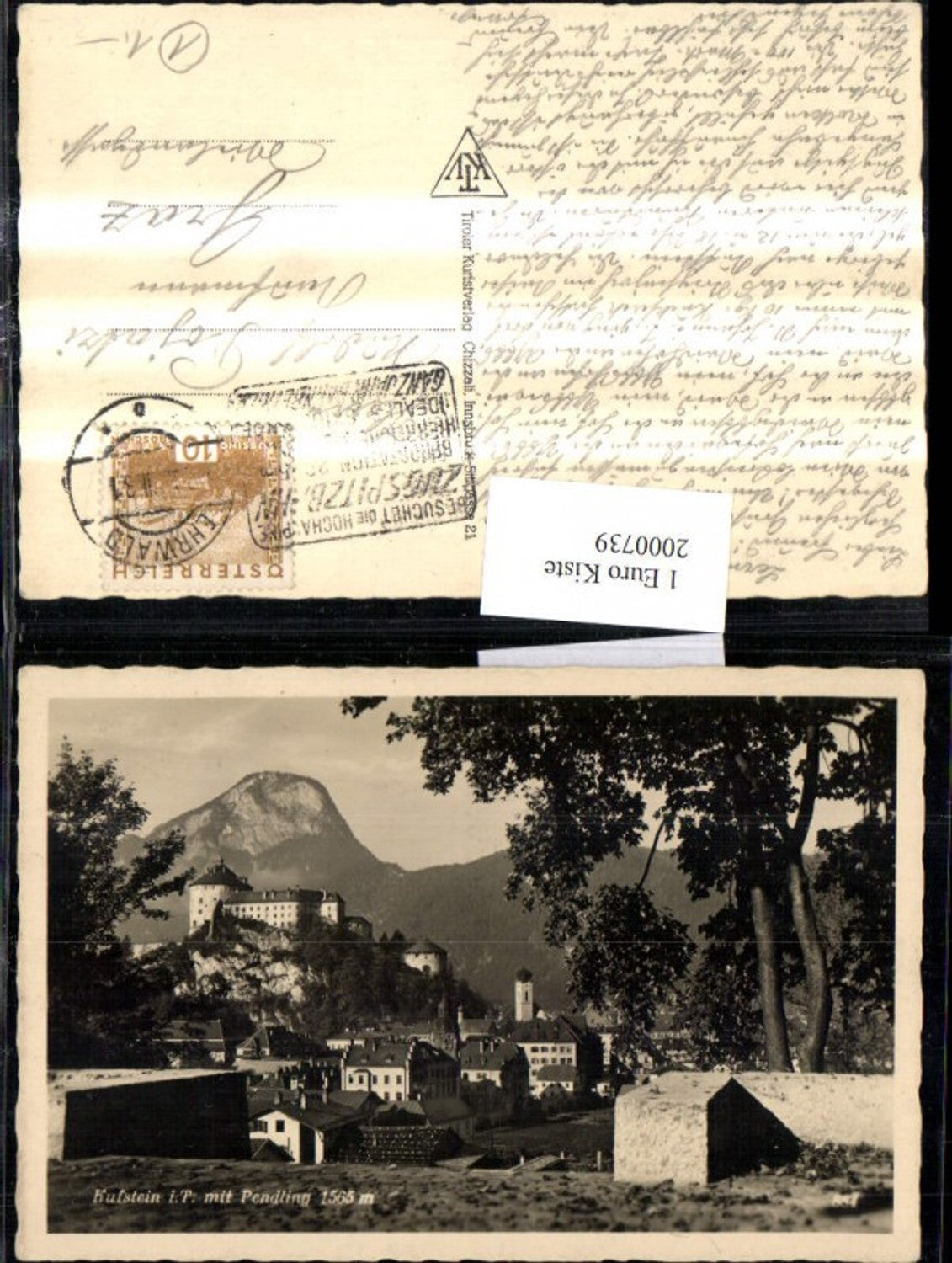 2000739,Kufstein i. Tirol Teilansicht m. Pendling