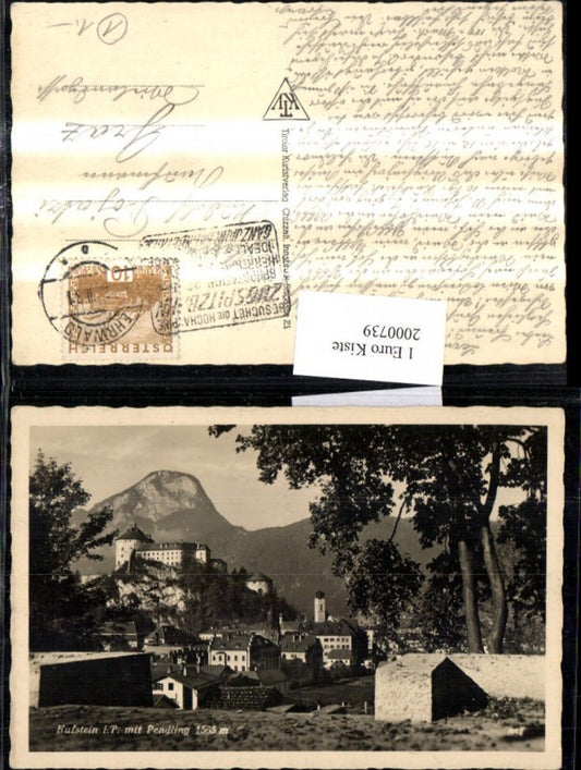 2000739,Kufstein i. Tirol Teilansicht m. Pendling