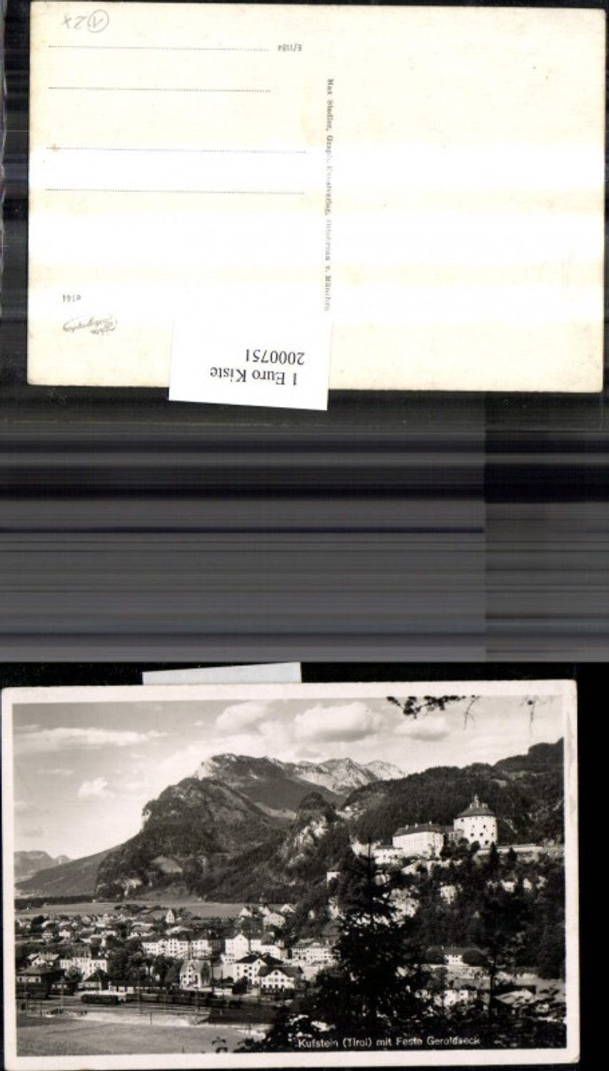 2000751,Kufstein Teilansicht m. Festung Geroldseck