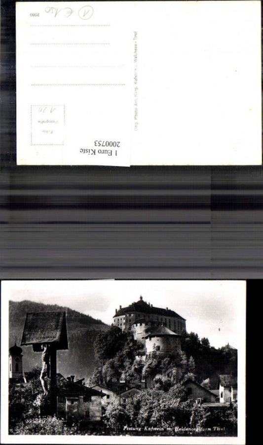 2000753,Festung Kufstein m. Heldenorglturm Wegkreuz