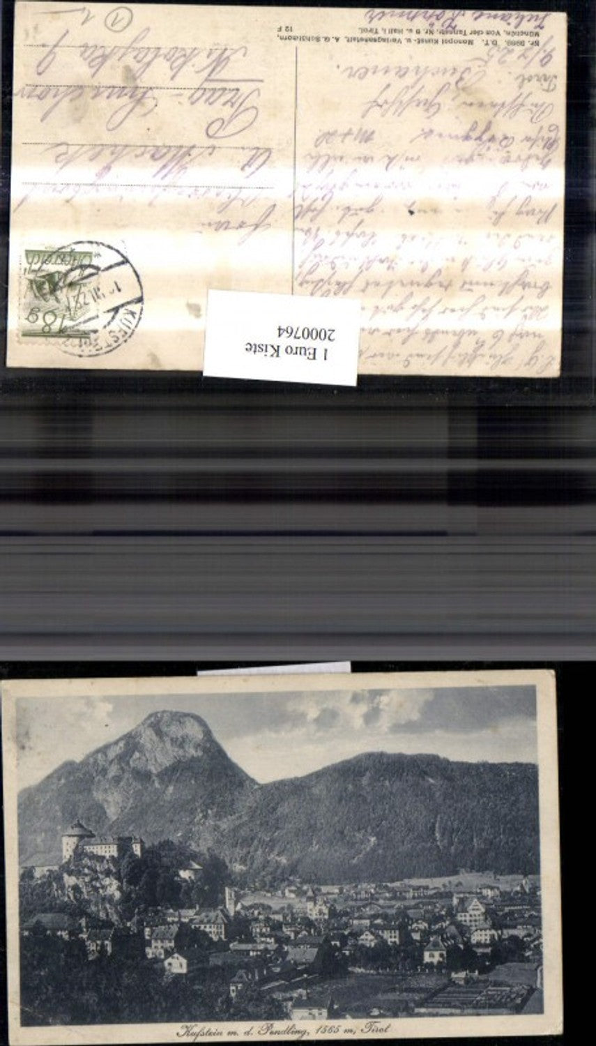 2000764,Kufstein i. Tirol Totale m. d. Pendling