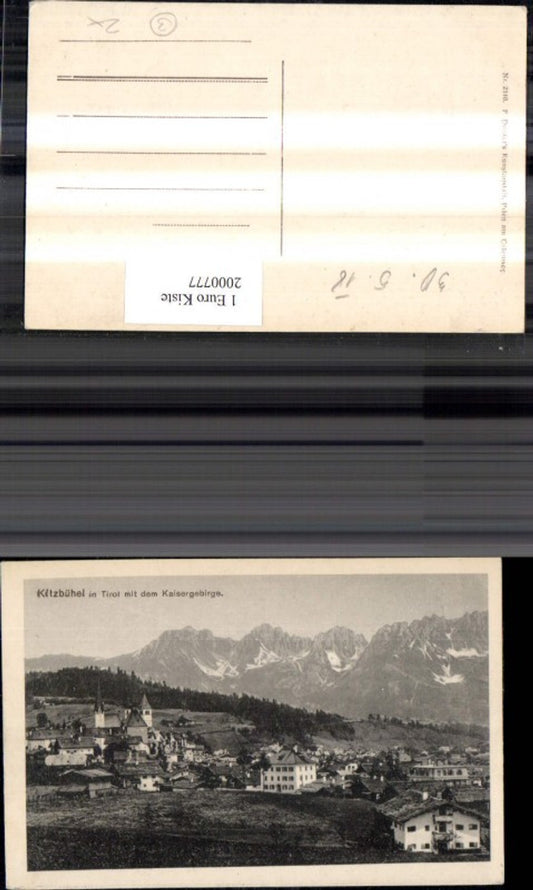 2000777,Kitzbühel Totale i. Tirol m. d. Kaisergebirge