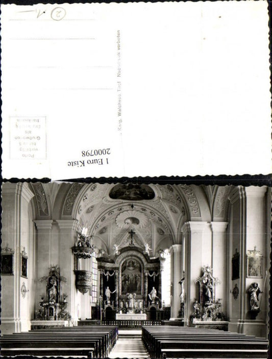 2000798,Kirche Innenansicht Walchsee i. Tirol