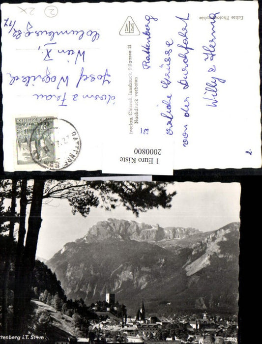 2000800,Rattenberg i. Tirol Teilansicht