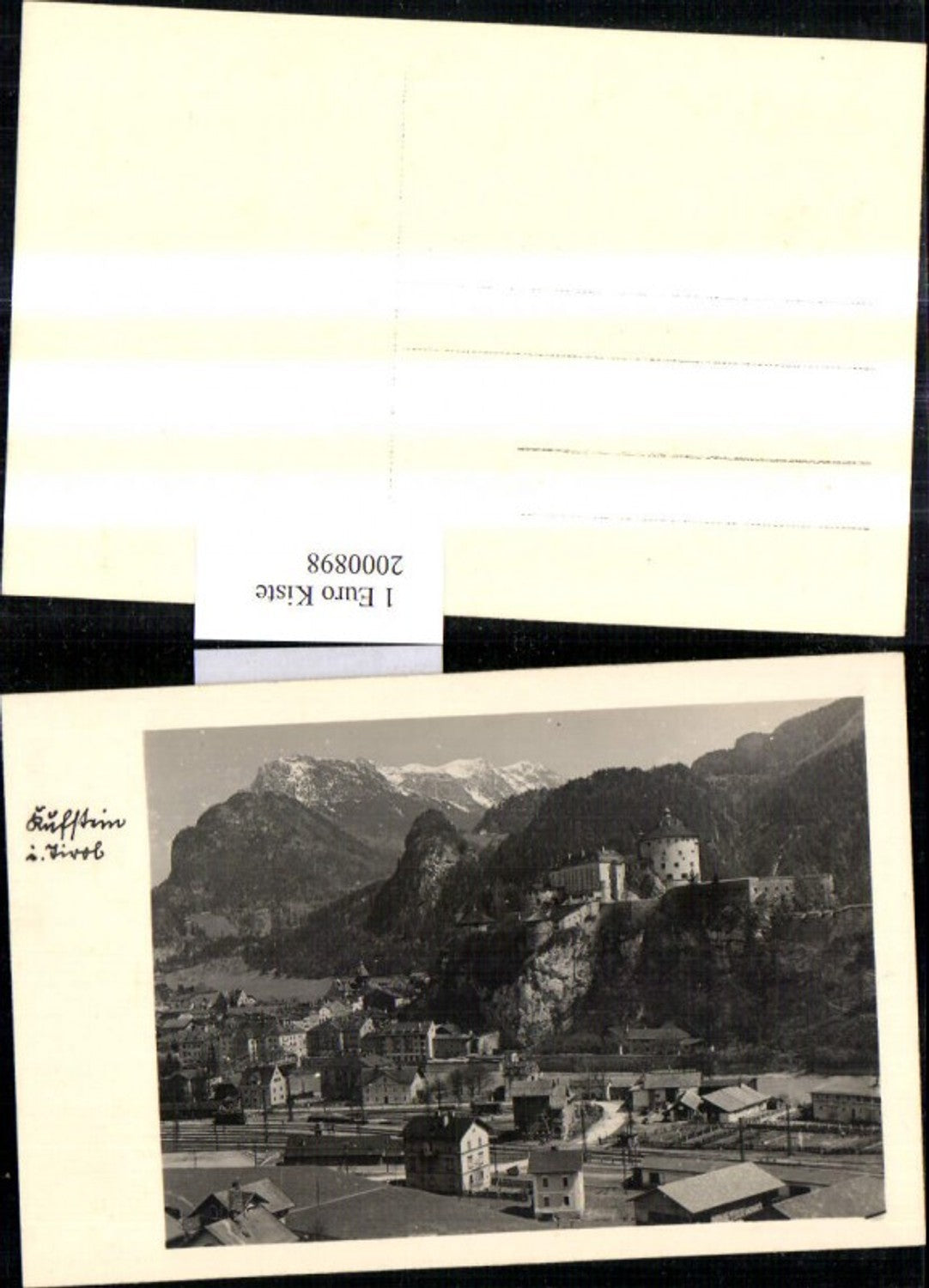 2000898,Kufstein i. Tirol Teilansicht m. Festung