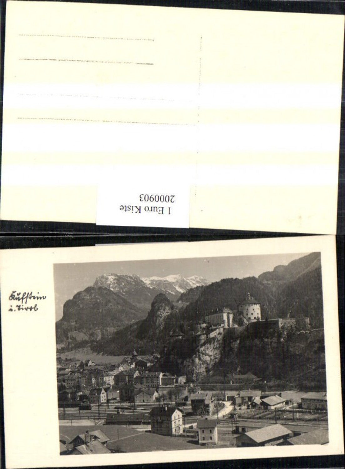 2000903,Kufstein i. Tirol Teilansicht m. Festung