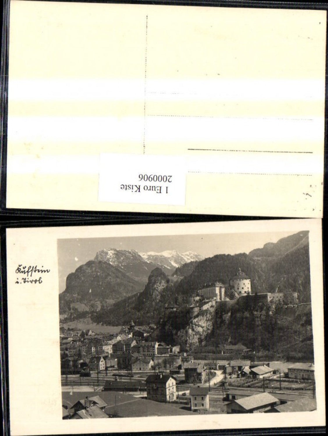 2000906,Kufstein i. Tirol Teilansicht m. Festung