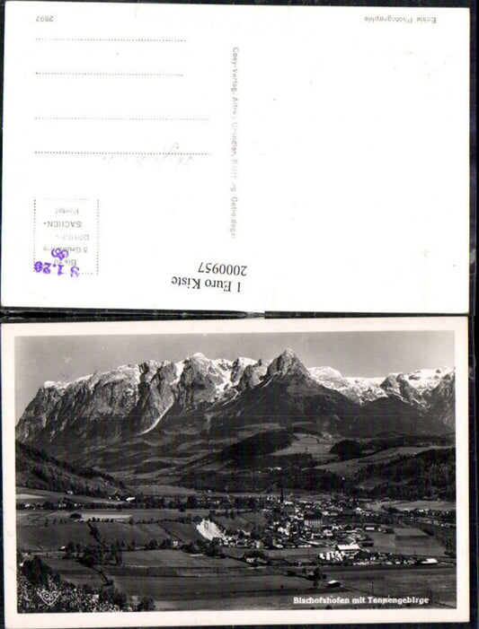 2000957,Bischofshofen Totale m. Tennengebirge