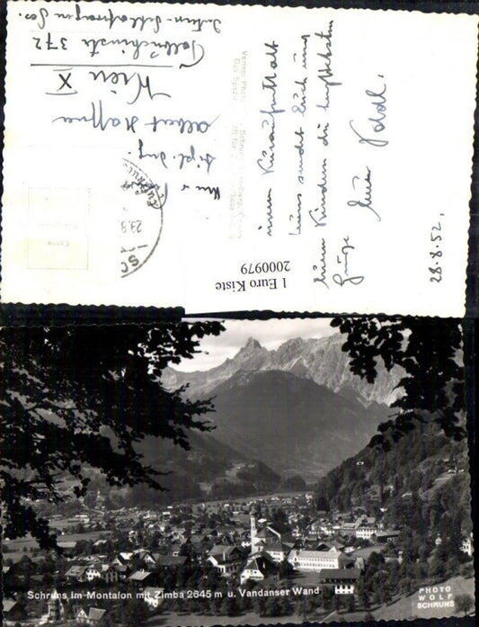 2000979,Schruns Totale im Montafon m. Zimba u. Vandanser Wand