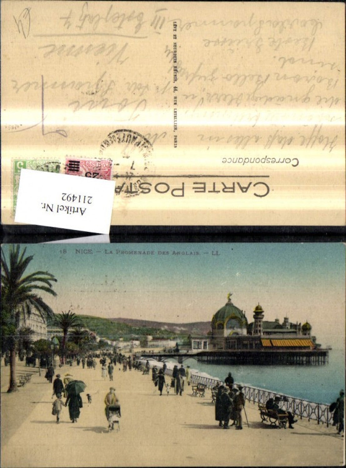 211492,Nice Nice La Promenade des Anglais