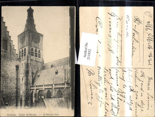211852,Dixmude Eglise St Nicolas Kirche