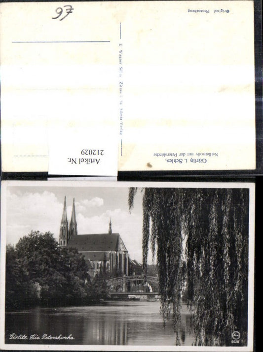 212029,Görlitz i. Schlesien Peterskirche Kirche Brücke
