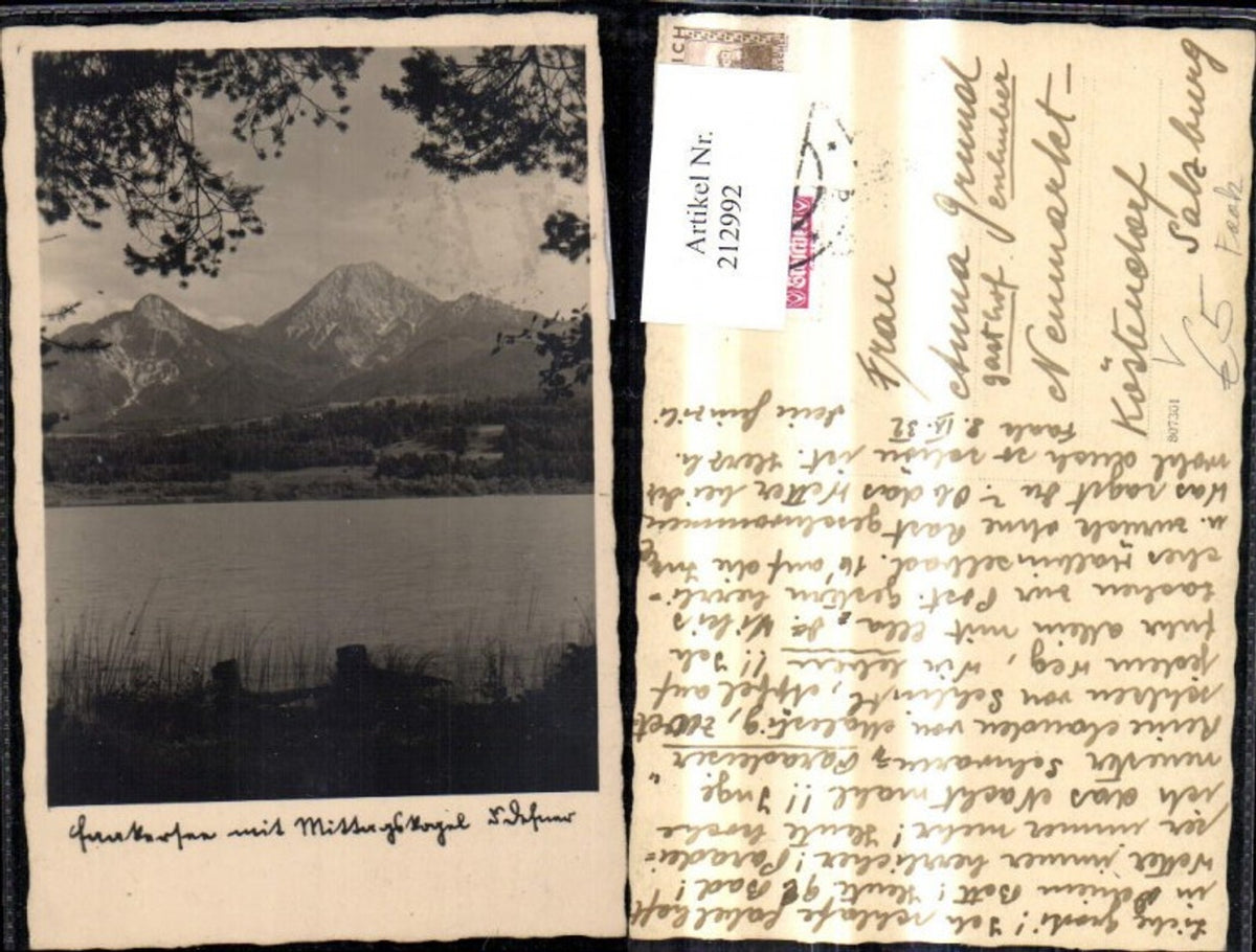 212992,Dr. Defner Faak Faakersee m. Mittagskogel
