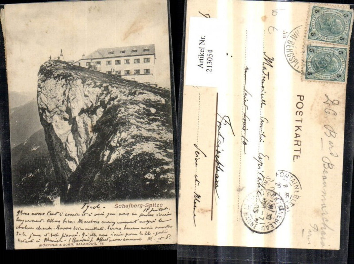 213054,Schafberg Spitze b. St Wolfgang a. Wolfgangsee