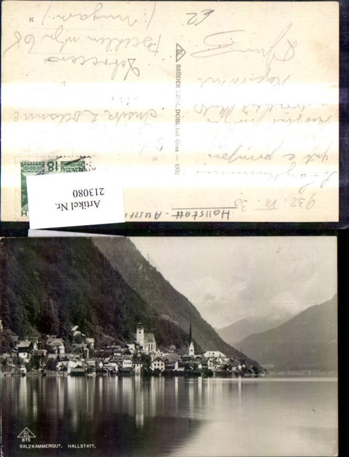 213080,Hallstatt Ansicht