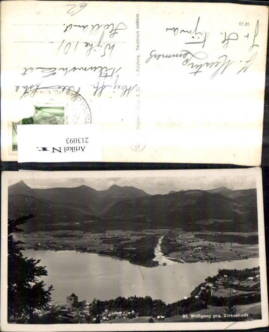 213093,St Wolfgang a. Wolfgangsee geg. Zinkenbach