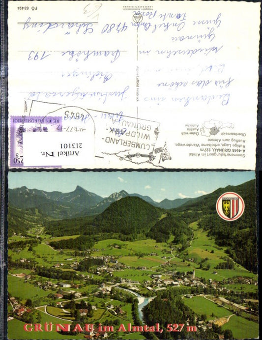 213101,Grünau i. Almtal Luftbild pub Alpina Druck