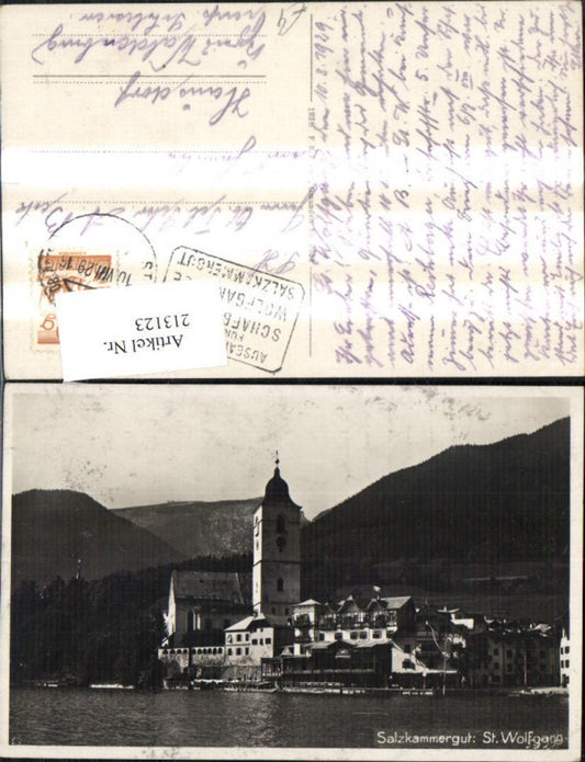 213123,St Wolfgang a. Wolfgangsee Salzkammergut Hotel Weisses Rössl pub F. E. Brandt 5521