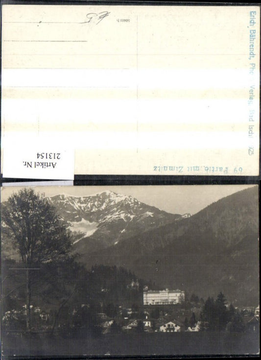 213154,Bad Ischl Teilansicht m. Zimnitz