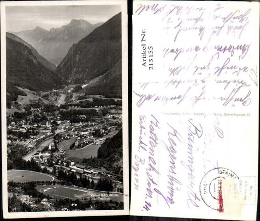 213155,Bad Ischl Totale u. Trauntal