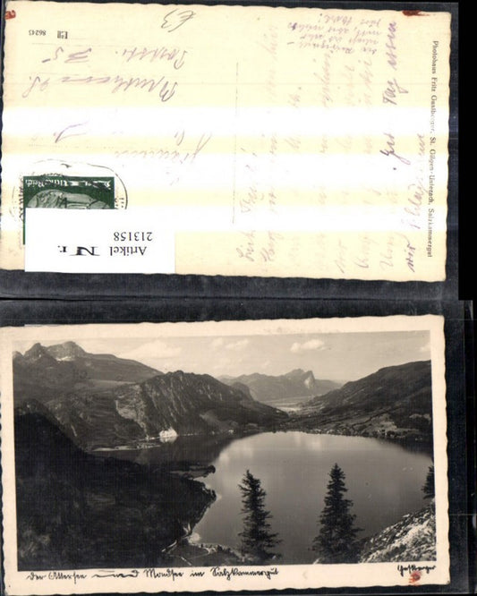 213158,Attersee u. Mondsee Totale im Salzkammergut pub Foto Gastberger