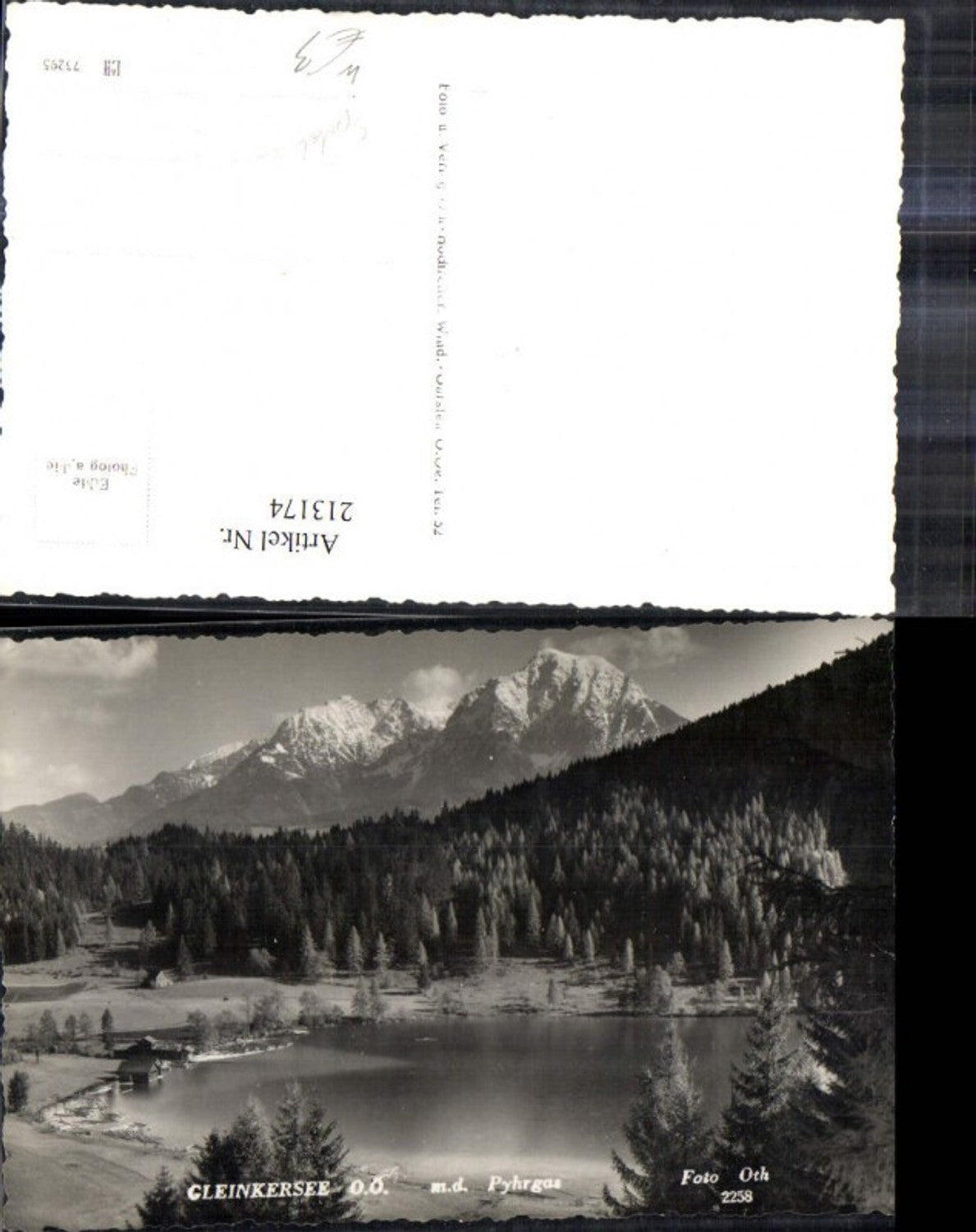 213174,Gleinkersee See m. d. Pyhrgas b. Spital a. d. Phyrn pub Foto Oth 2258