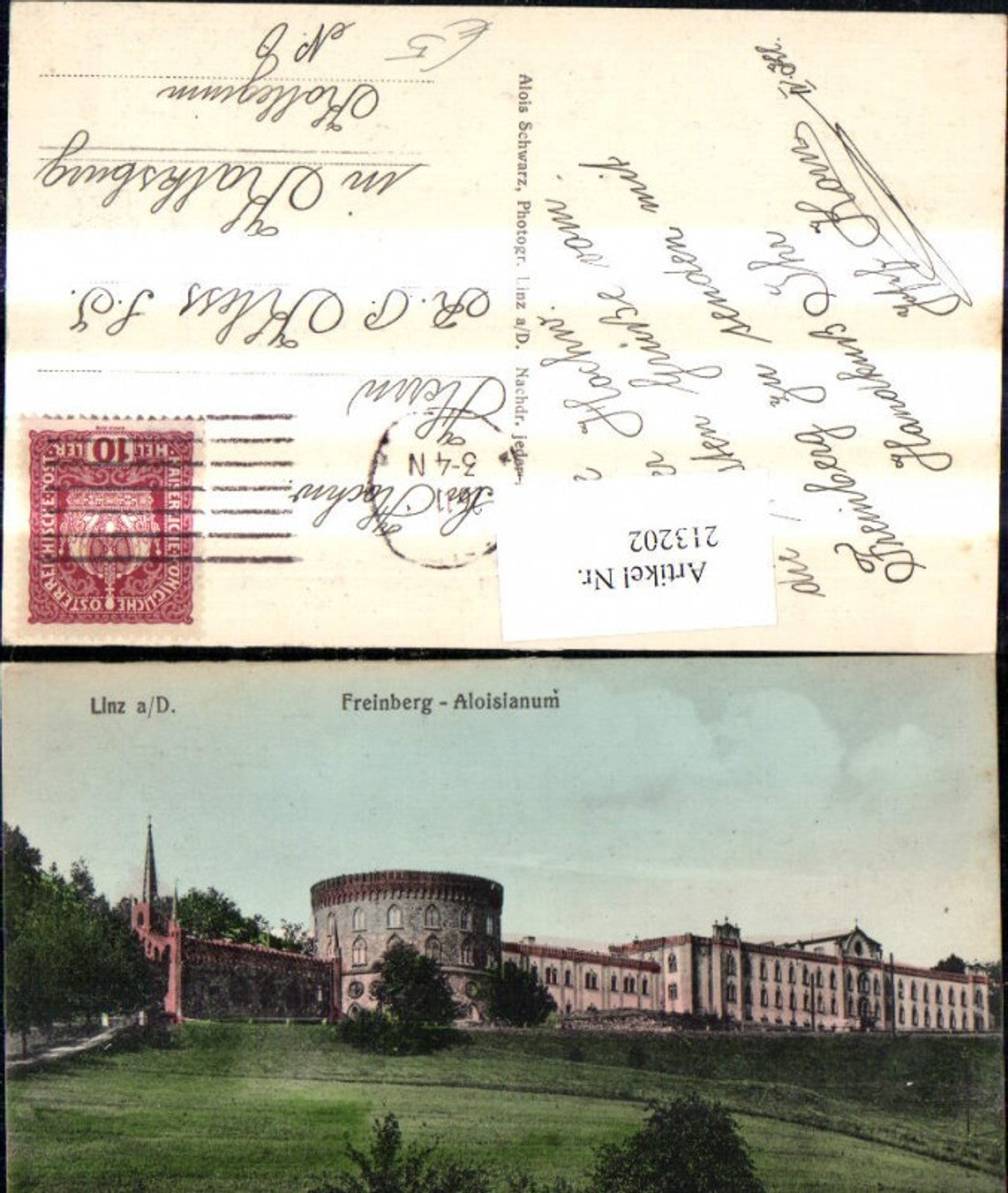 213202,Linz a. d. Donau Freinberg Aloisianum Kloster