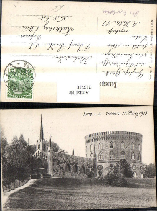 213210,Linz a. d. Donau Freinberg Kirche Kloster