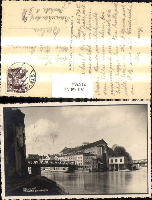 213264,Steyr Schloss Lamberg Brücke