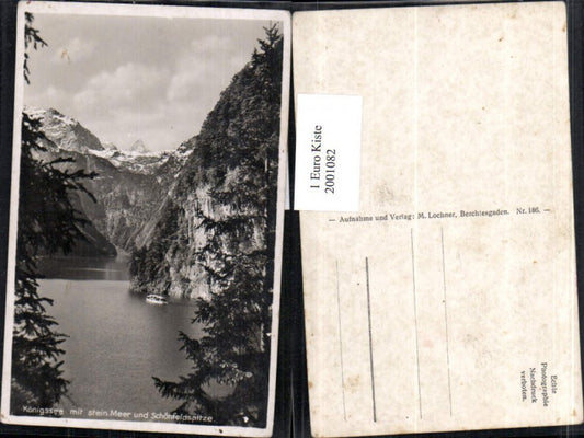 2001082,Königssee See m. Steinernem Meer u. Schönfeldspitze