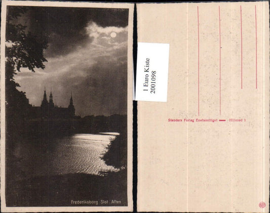 2001098,Frederiksborg Slot Aften Schloss