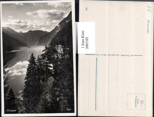 2001102,Königssee See b. Schönau am Königssee v. Malerwinkel