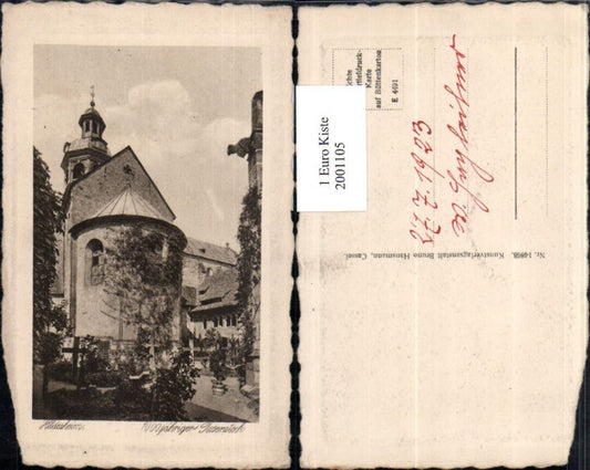 2001105,Hildesheim 1000jähriger Rosenstock Kirche