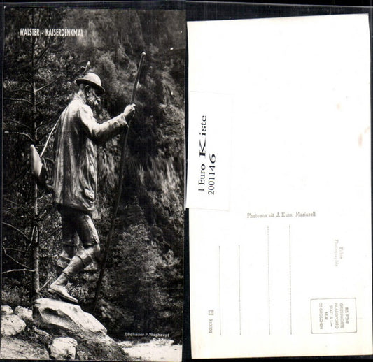 2001146,Walster Kaiserdenkmal Denkmal Bildhauer F. Weghaupt