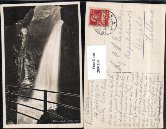 2001189,Trümmelbach Wasserfall sechster Fall