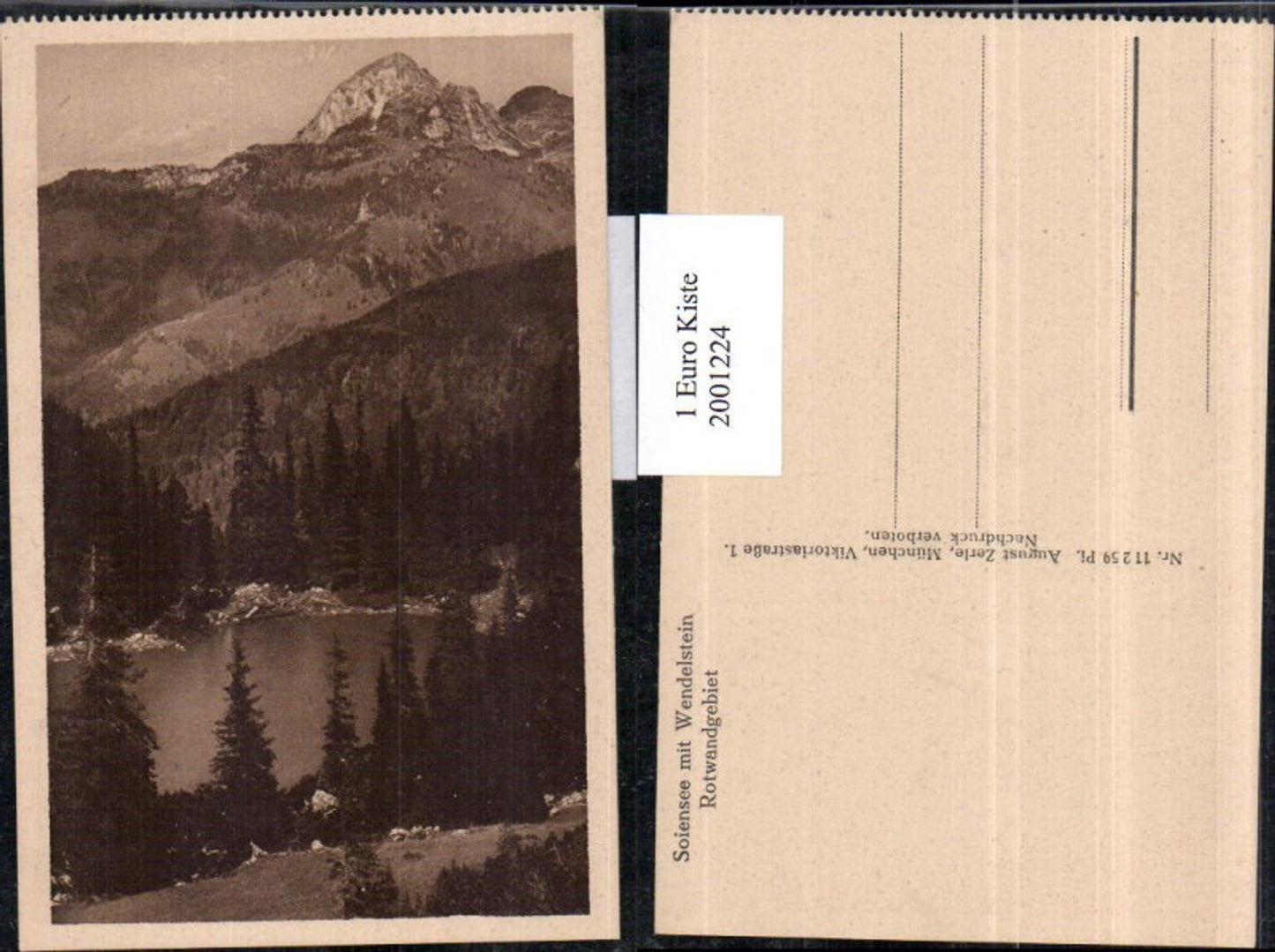 2001224,Soiensee See m. Wendelstein Rotwandgebiet