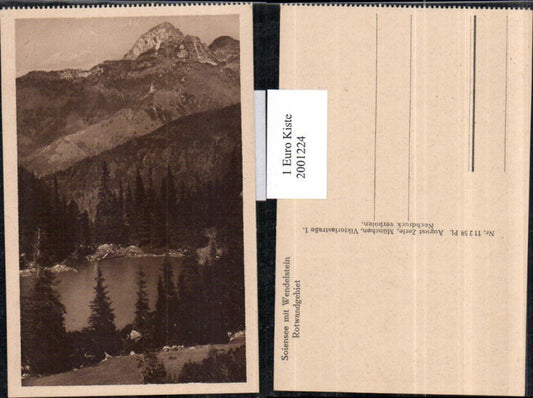 2001224,Soiensee See m. Wendelstein Rotwandgebiet