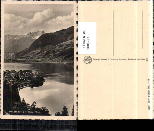 2001287,Zell am See Totale geg. d. Steinerne Meer