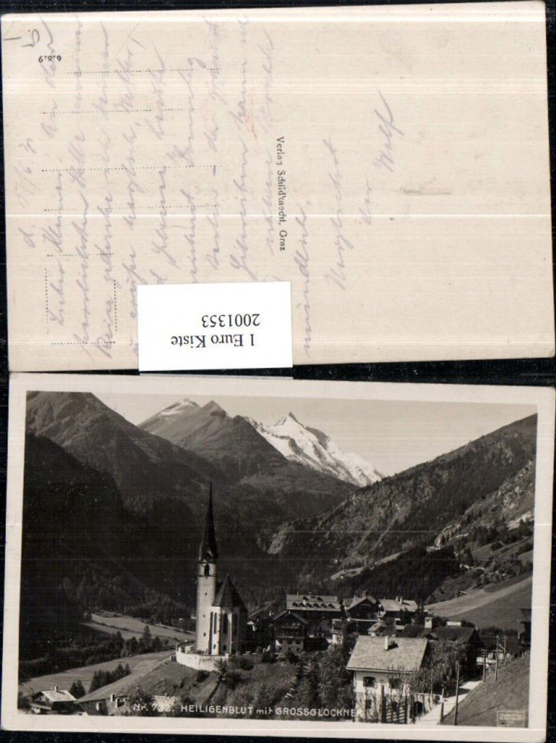 2001353,Heiligenblut Totale m. Großglockner