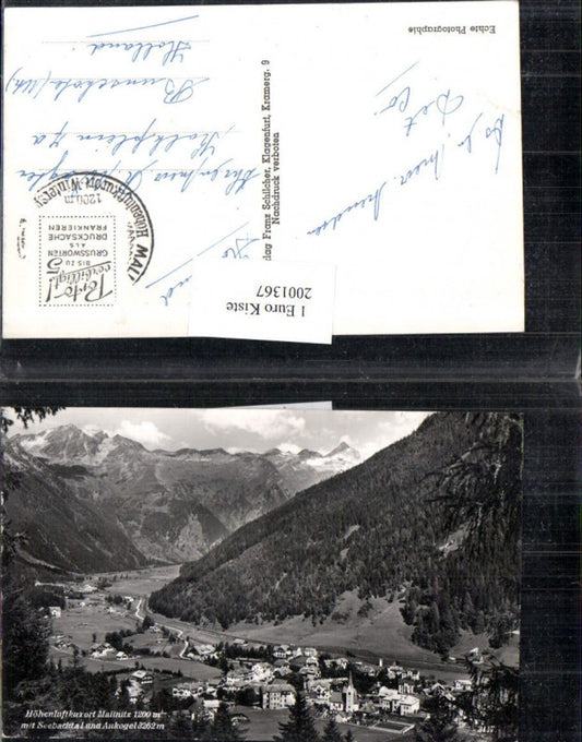 2001367,Mallnitz Totale m. Seebachtal u. Ankogel