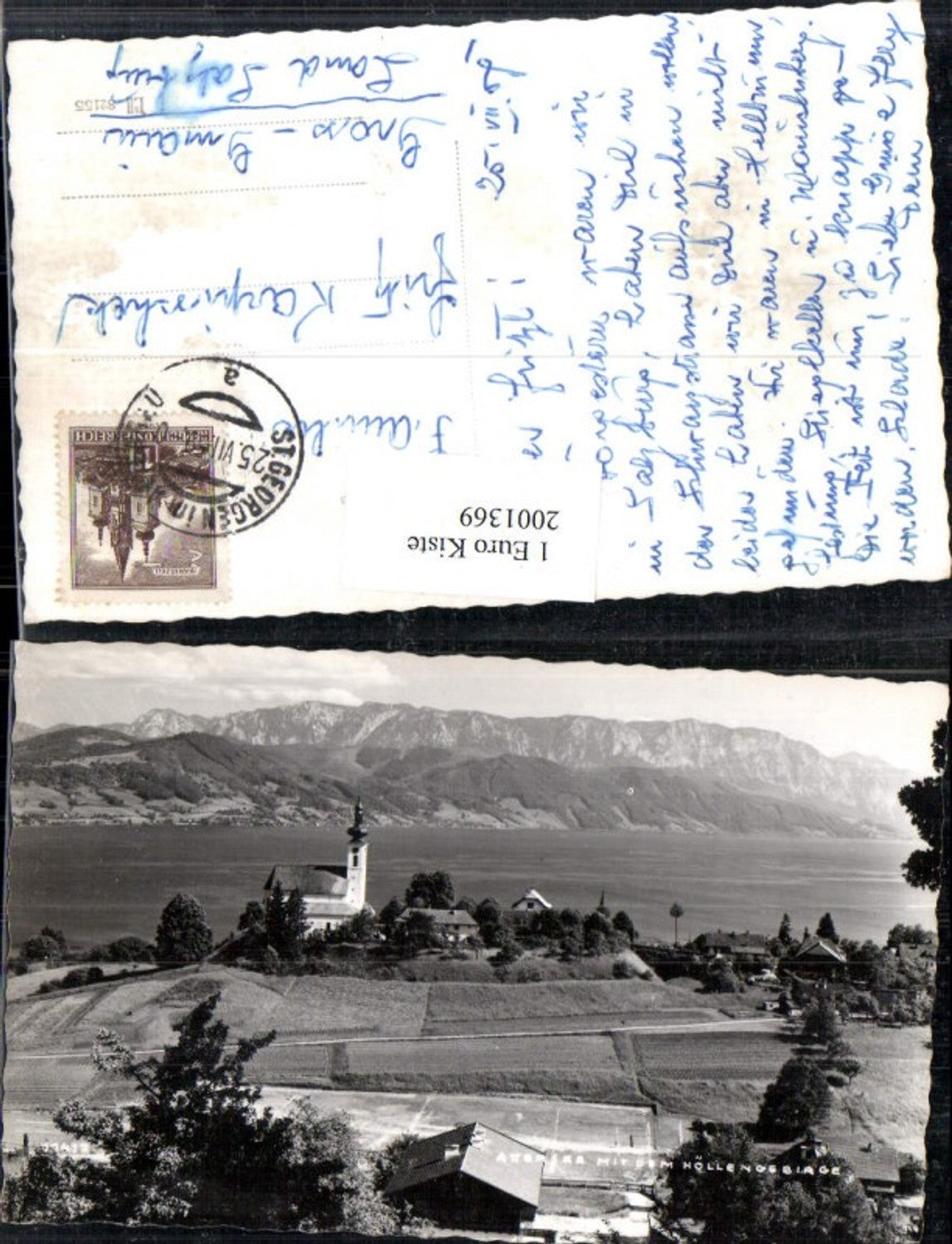 2001369,Attersee See m. d. Höllengebirge